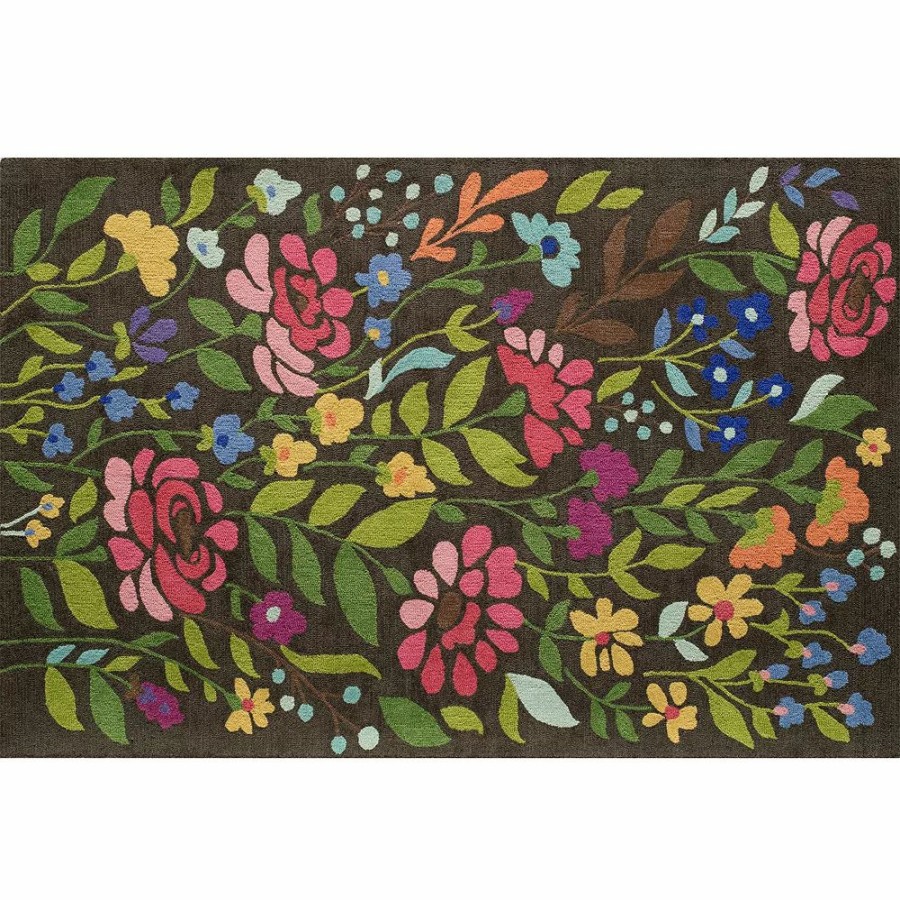 Momeni * | Momeni Newport Surrey Floral Wool Rug