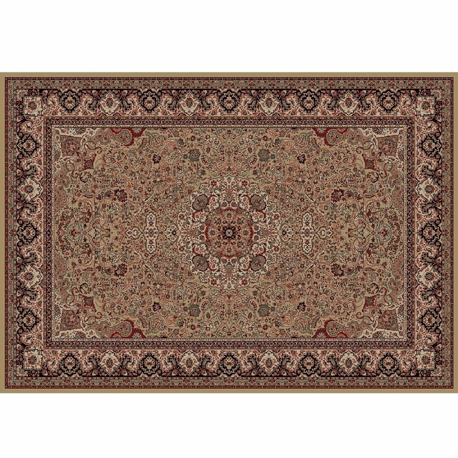 Merinos * | Merinos Isfahan Floral Framed Rug