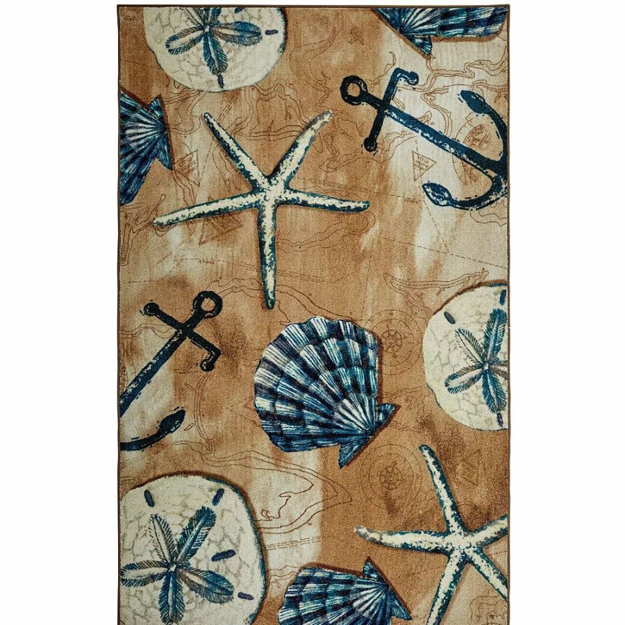 Mohawk Home * | Mohawk Home Mohawk Home Prismatic Tide Pool Shells Everstrand Rug