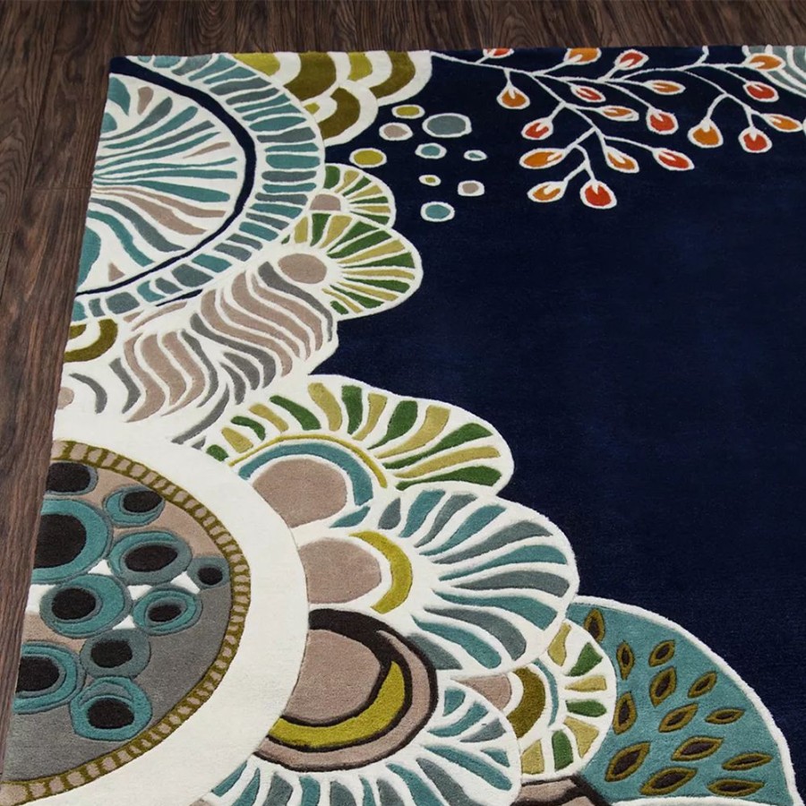 Momeni * | Momeni New Wave Azora Floral Wool Rug