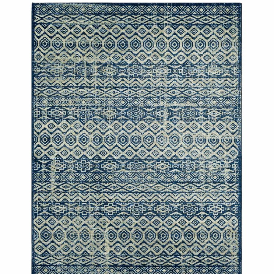 Mohawk Home * | Mohawk Home Mohawk Home Distressed Stripe Area Rug