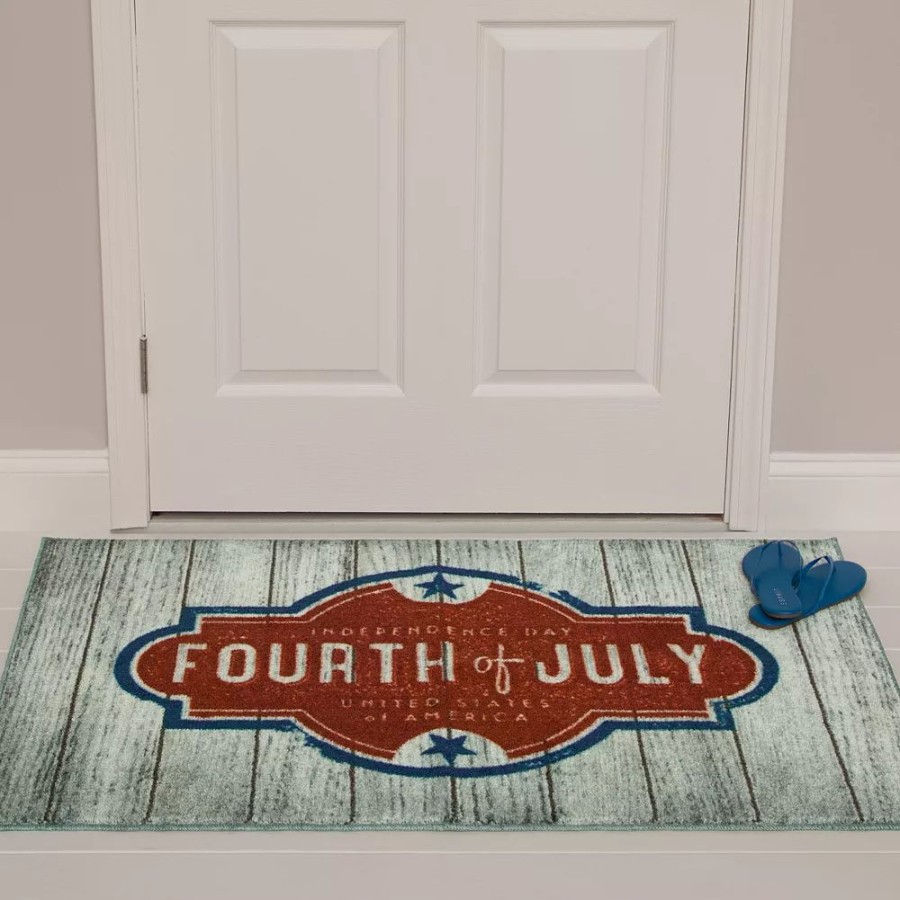 Mohawk Home * | Mohawk Home Mohawk Home Prismatic Fourth Of July Rug