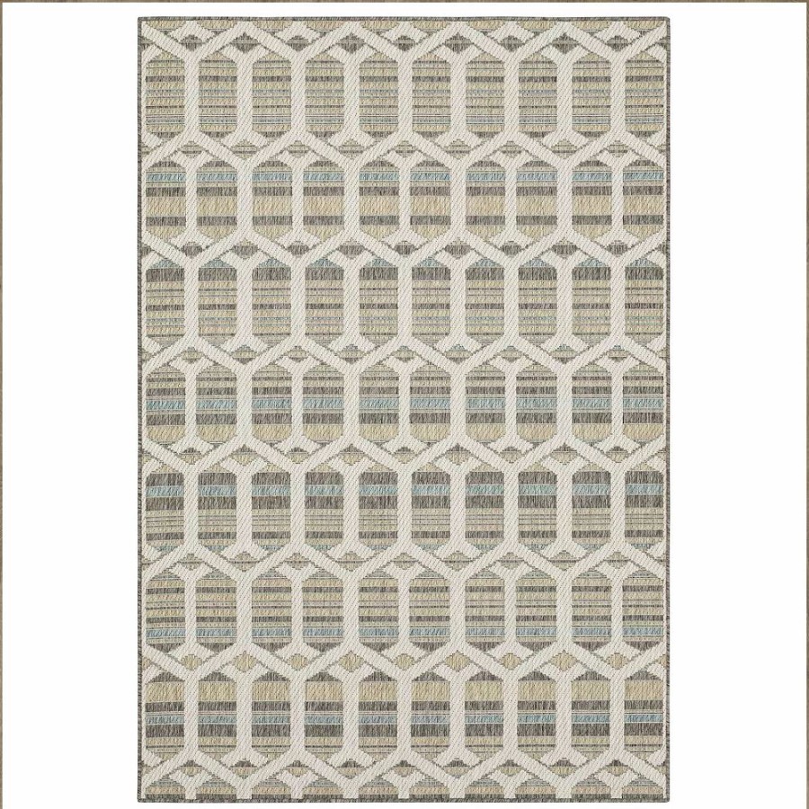 Mohawk Home * | Mohawk Home Mohawk Home Hex Trellis Indoor Outdoor Accent Area Rug