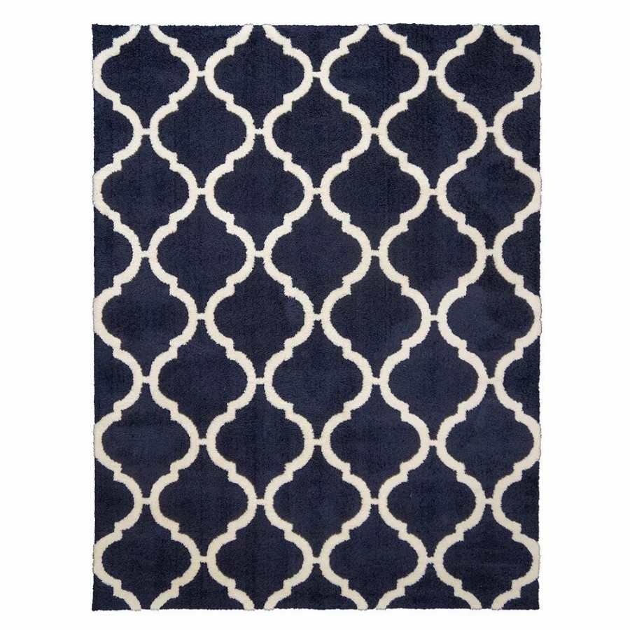 Gertmenian * | Gertmenian Avenue 33 Thera Micro Shaggy Thatcher Trellis Shag Rug