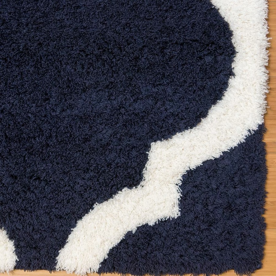 Gertmenian * | Gertmenian Avenue 33 Thera Micro Shaggy Thatcher Trellis Shag Rug