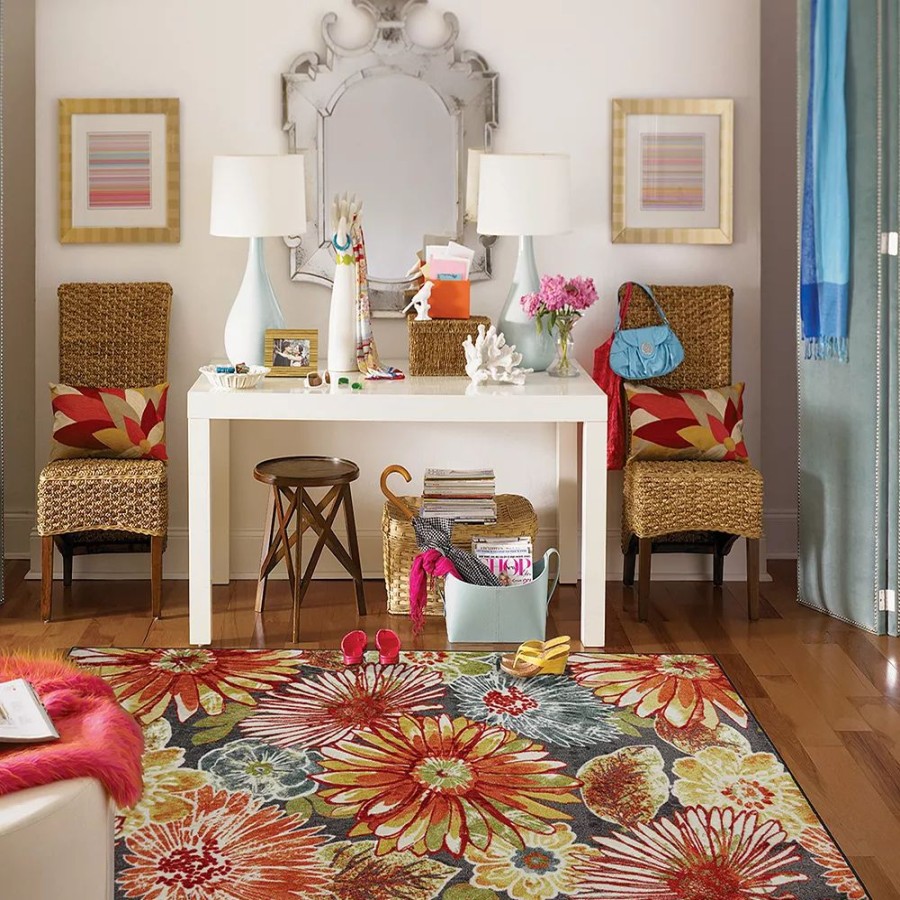 Mohawk Home * | Mohawk Home Mohawk Home Charm Floral Rug