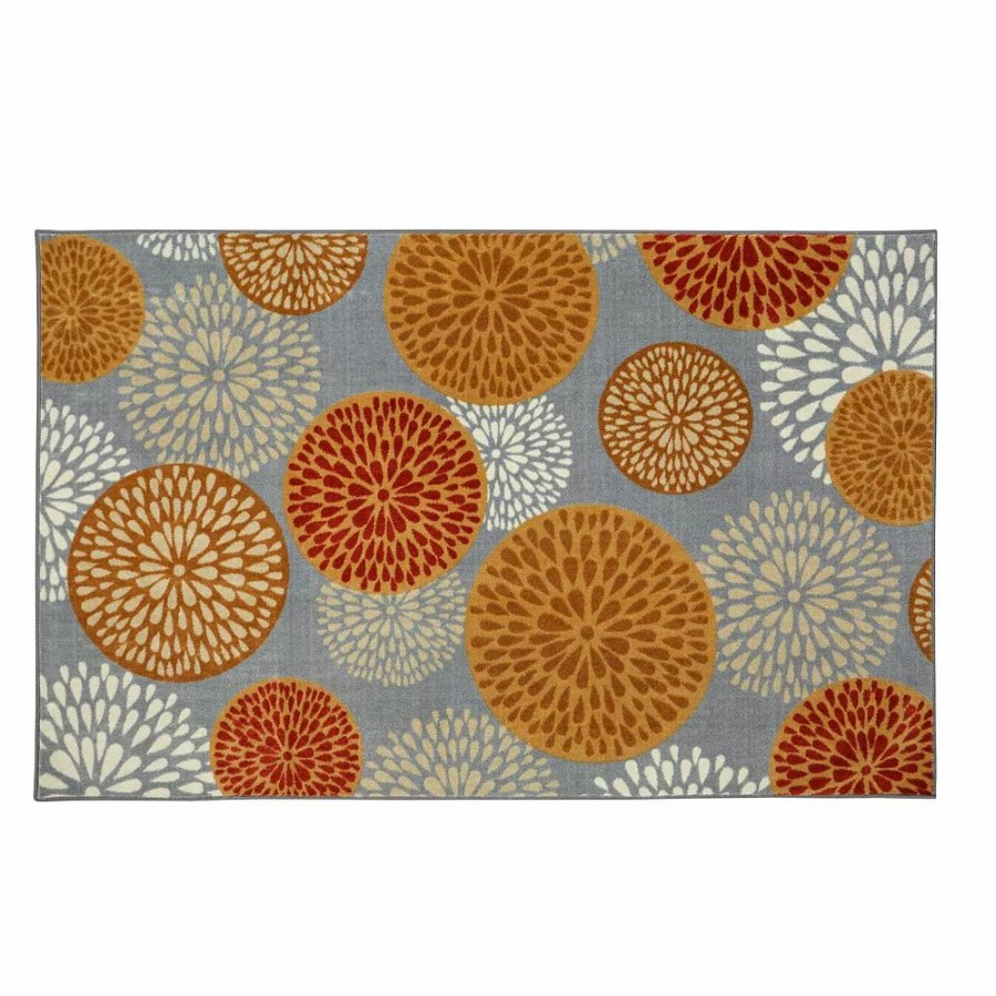 Mohawk Home * | Mohawk Home Mohawk Home Foliage Friends Floral Rug