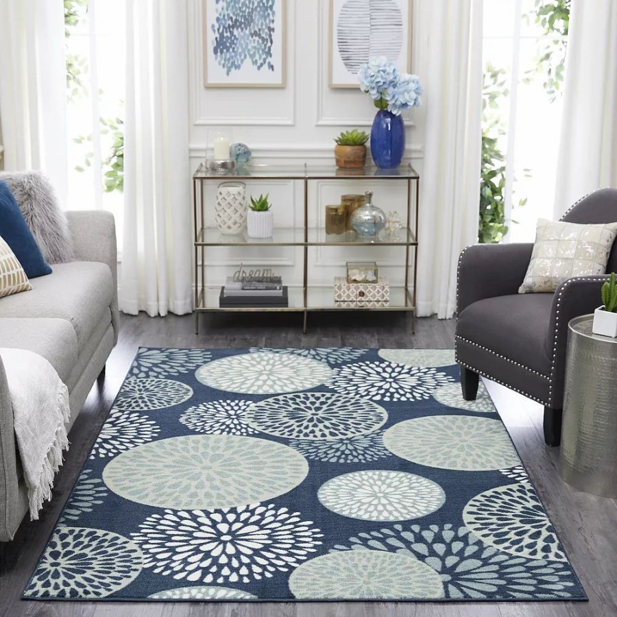 Mohawk Home * | Mohawk Home Mohawk Home Foliage Friends Floral Rug