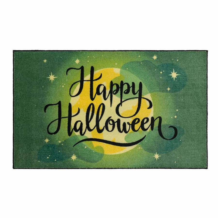 Mohawk Home * | Mohawk Home Mohawk Home Halloween Moon Rug