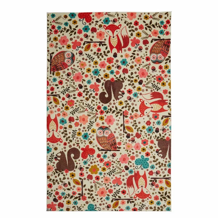 Mohawk Home * | Mohawk Home Mohawk Home Kids Prismatic Enchanted Forest Everstrand Rug