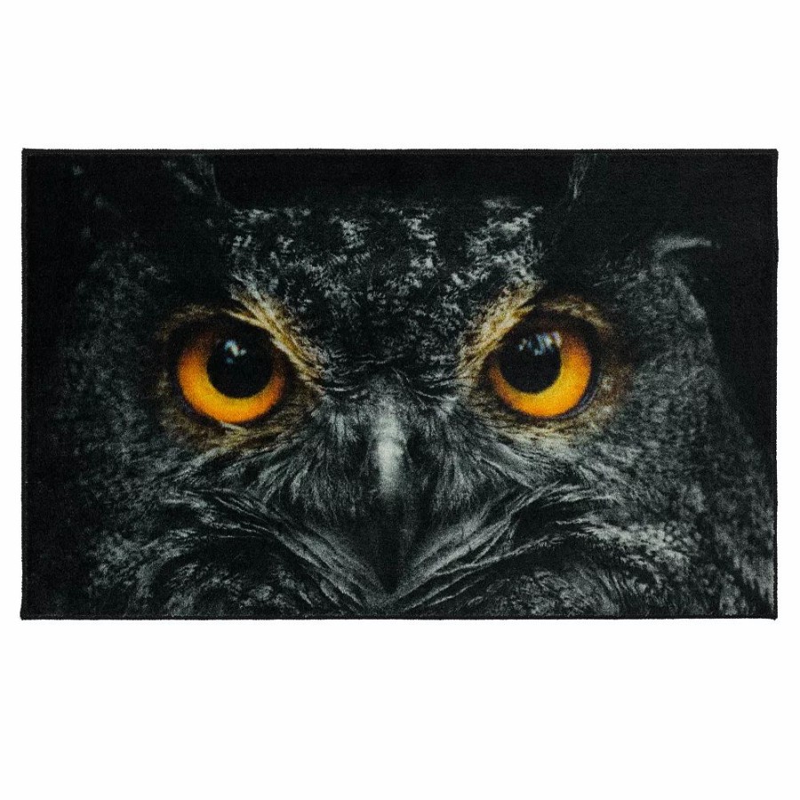 Mohawk Home * | Mohawk Home Mohawk Home Prismatic Owl Face Rug