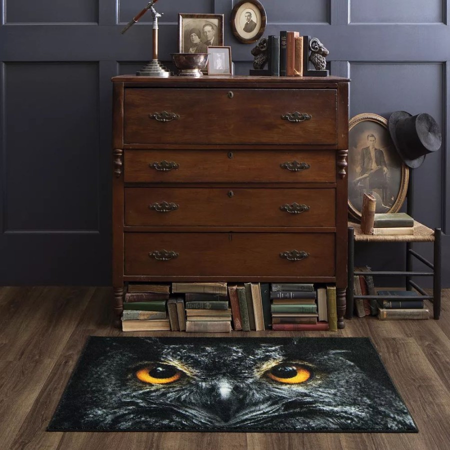 Mohawk Home * | Mohawk Home Mohawk Home Prismatic Owl Face Rug