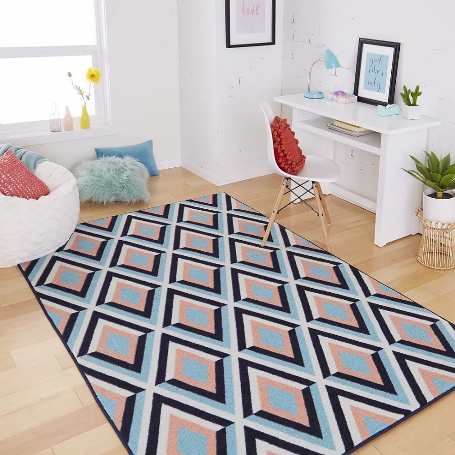 Mohawk Home * | Mohawk Home Mohawk Home Prismatic Diamond Stripe Rug