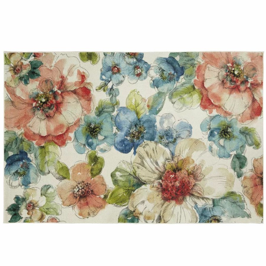 Mohawk Home * | Mohawk Home Mohawk Home Prismatic Everstrand Summer Bloom Garden Rug