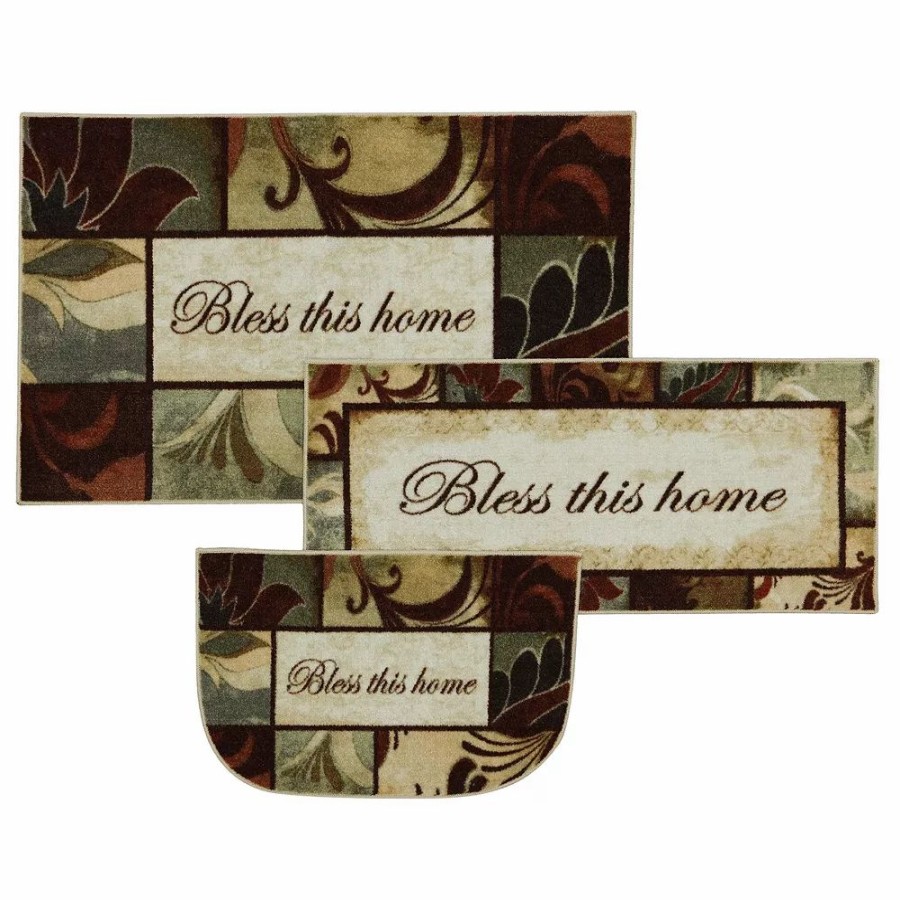 Mohawk Home * | Mohawk Home Mohawk Home Rules To Live By Accent Kitchen Rug