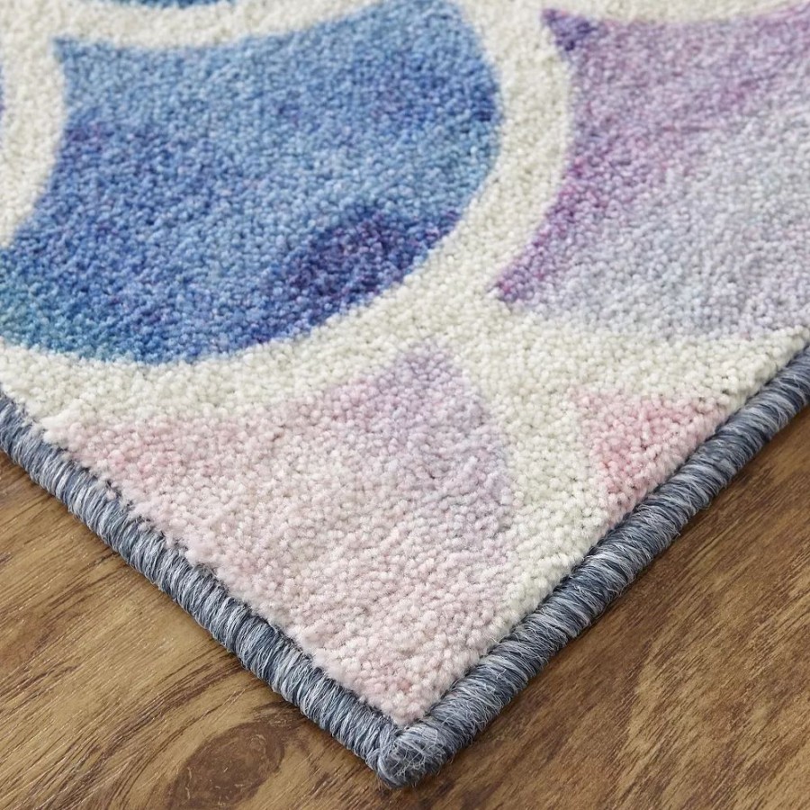 Mohawk Home * | Mohawk Home Mohawk Home Kids Prismatic Mermaid Scales Everstrand Rug