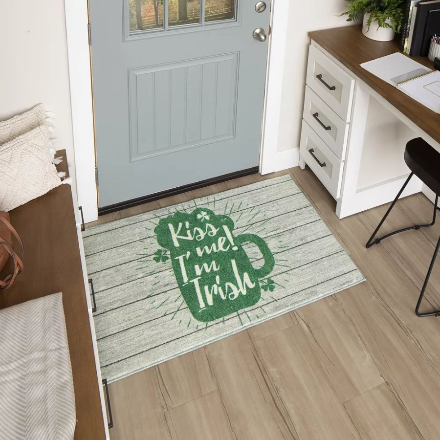 Mohawk Home * | Mohawk Home Mohawk Home Prismatic Kiss Me I'M Irish Rug