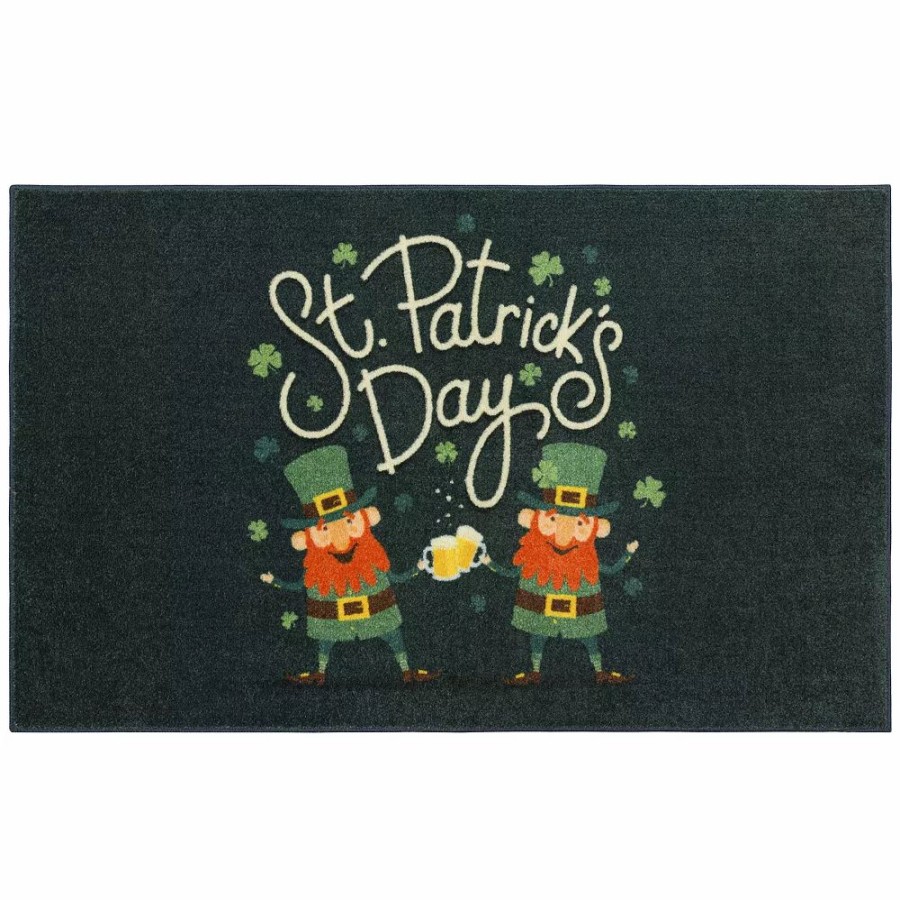 Mohawk Home * | Mohawk Home Mohawk Home Prismatic St. Patrick'S Day Cheer Rug