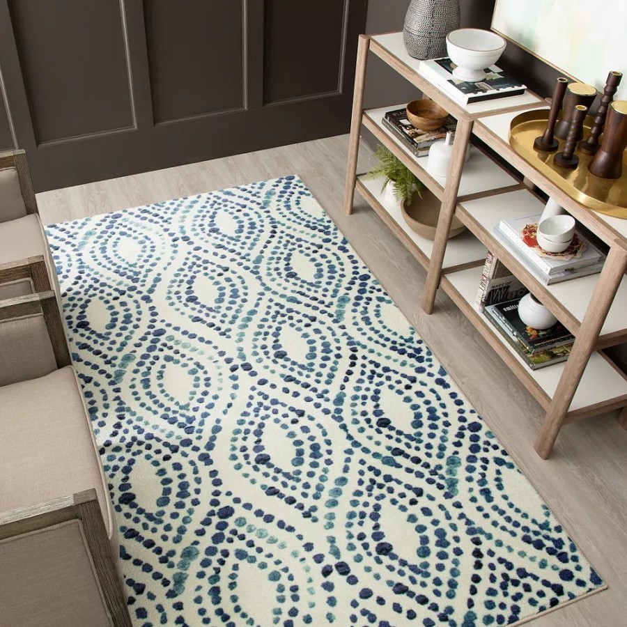 Mohawk Home * | Mohawk Home Mohawk Home Prismatic Dotted Ogee Rug