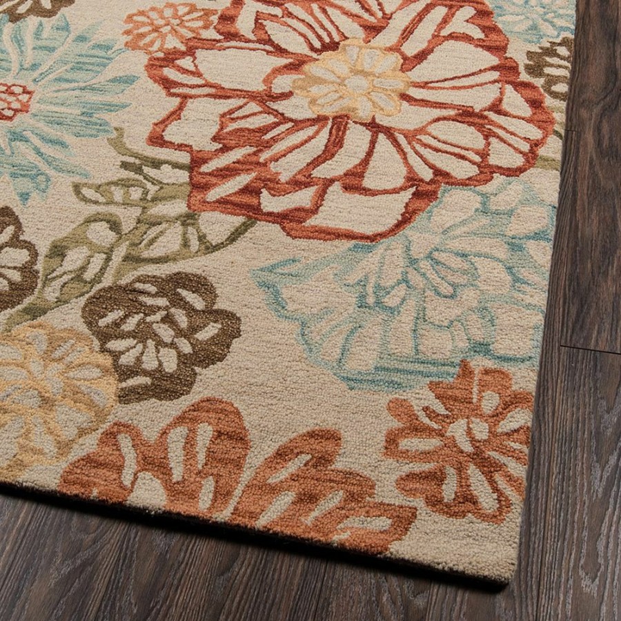 Momeni * | Momeni Tangier Lucienne Floral Wool Rug