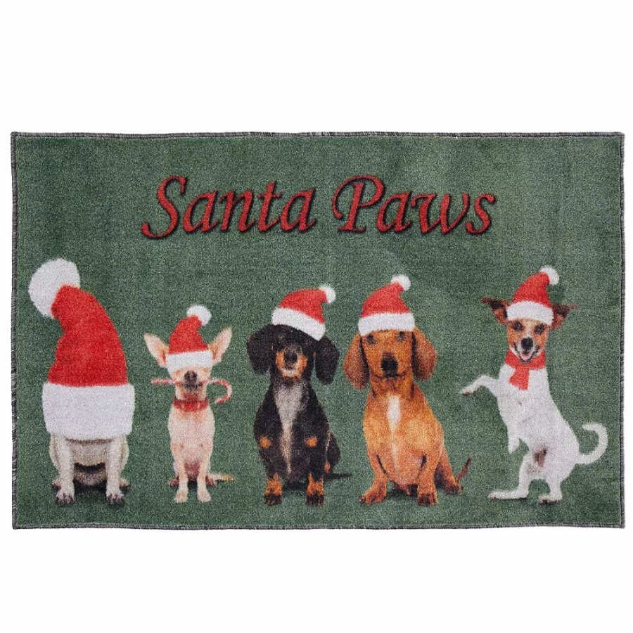 Mohawk Home * | Mohawk Home Mohawk Home Prismatic Santa Paws Rug 2'6 X 4'2