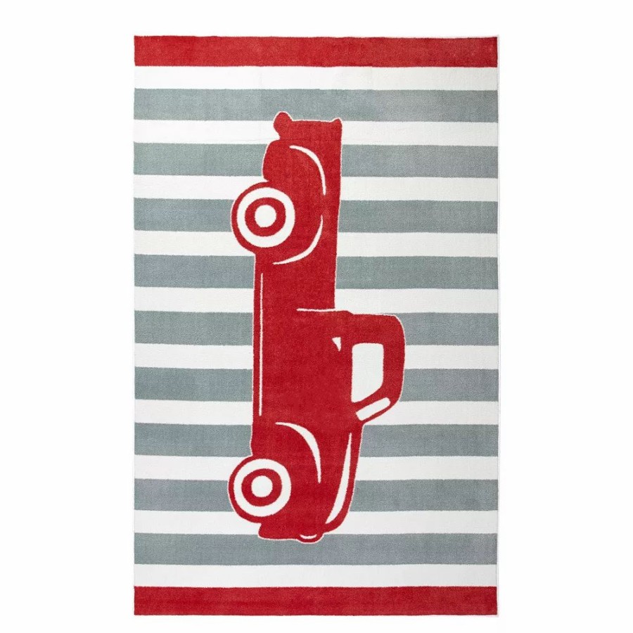 Mohawk Home * | Mohawk Home Mohawk Home Kids Vintage Truck Area Rug