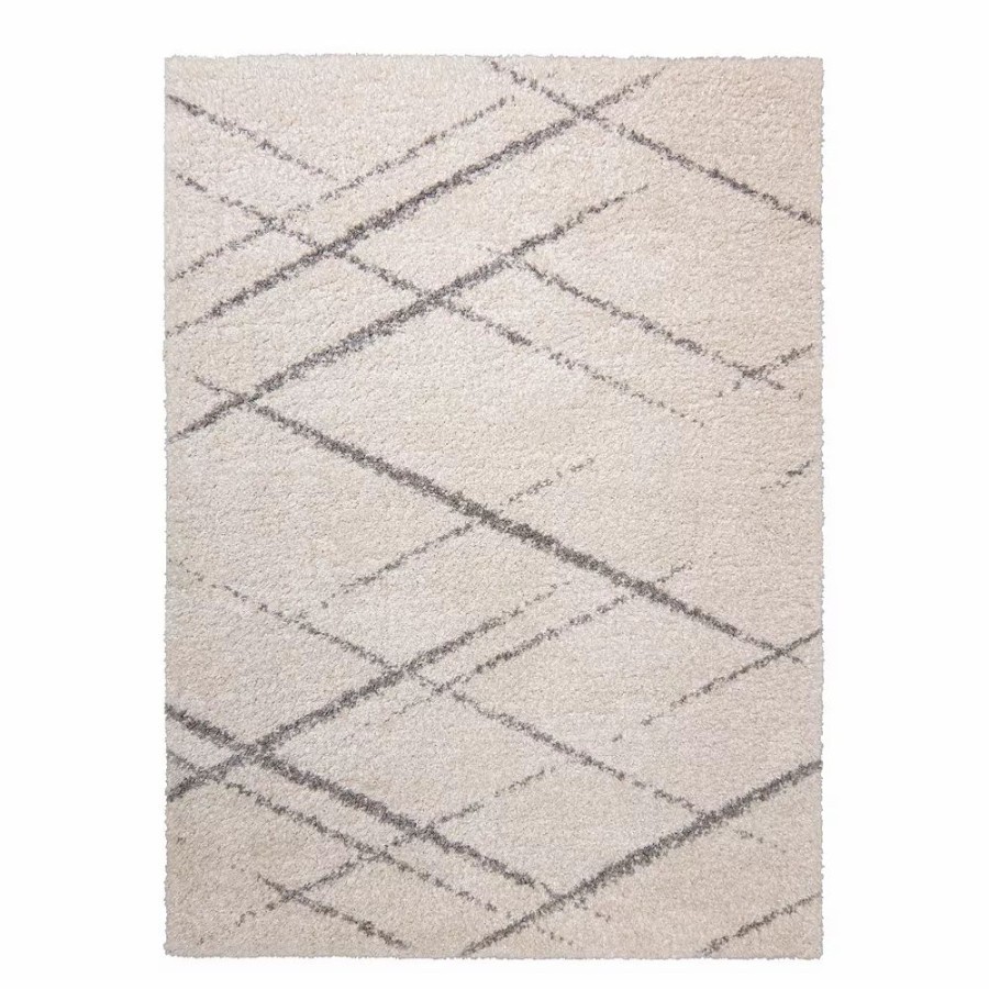 Gertmenian * | Gertmenian Holmby Corfu Ivory Shag Area Rug