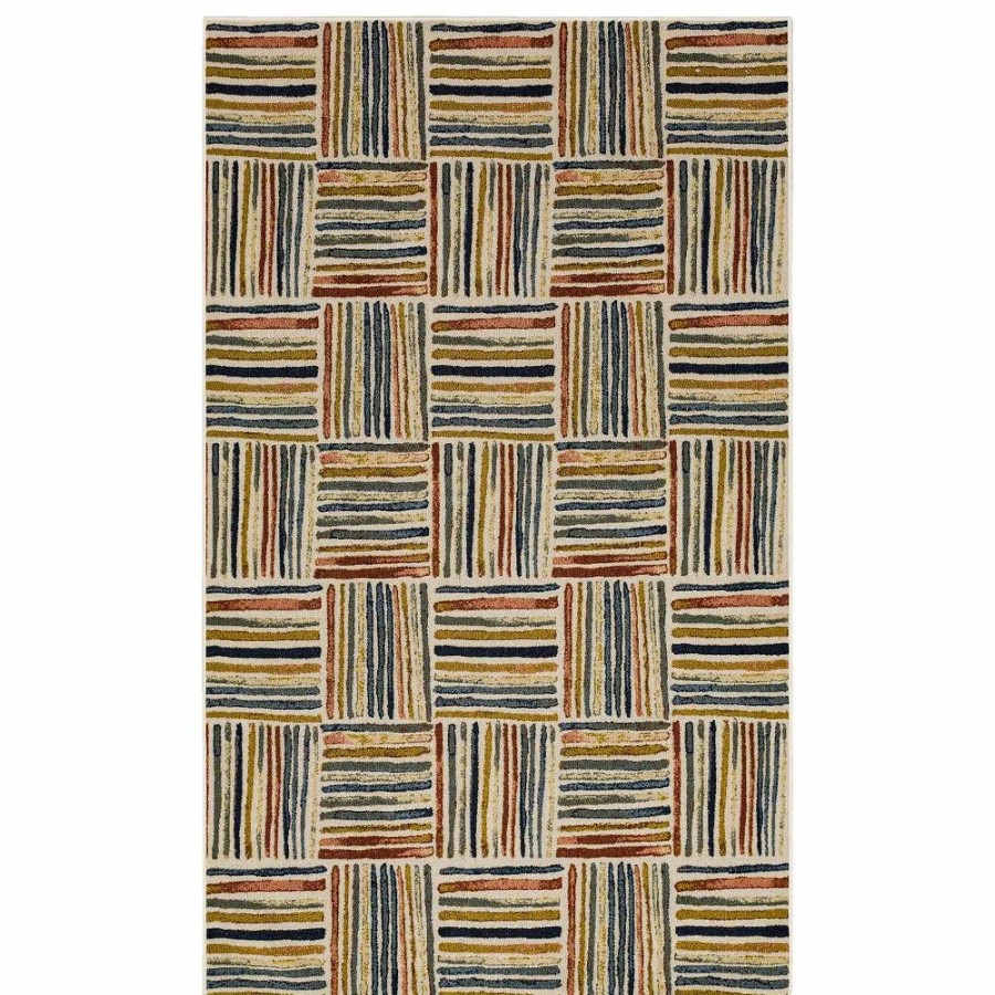 Mohawk Home * | Mohawk Home Mohawk Home Boxed Stripe Rug