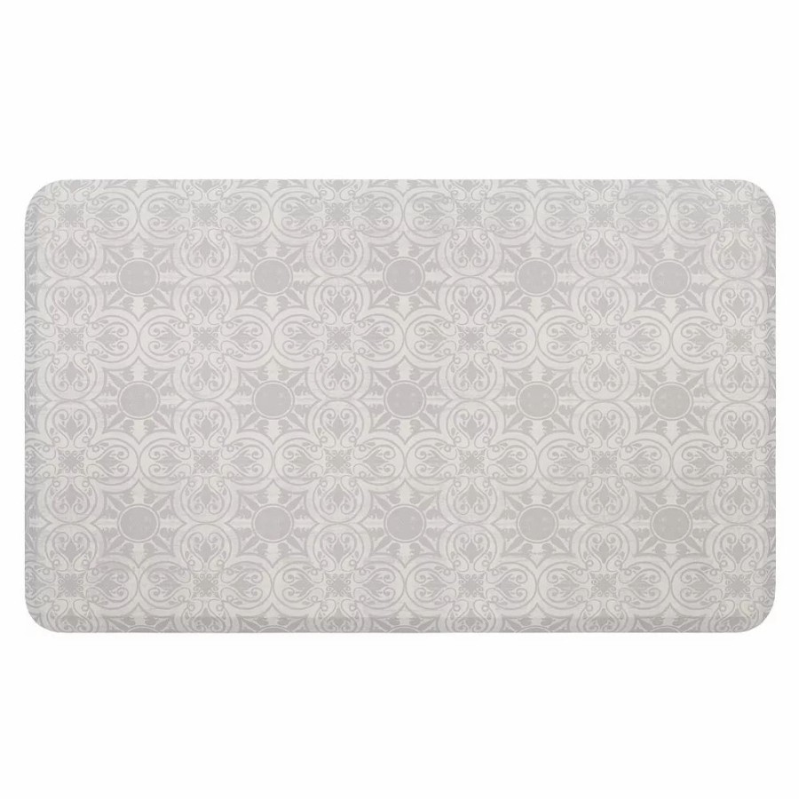 Mohawk Home * | Mohawk Home Mohawk Home Fade Tiles Comfort Kitchen Mat