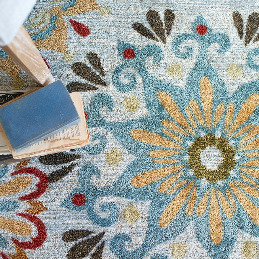 Mohawk Home * | Mohawk Home Mohawk Home Global Goddess Floral Rug