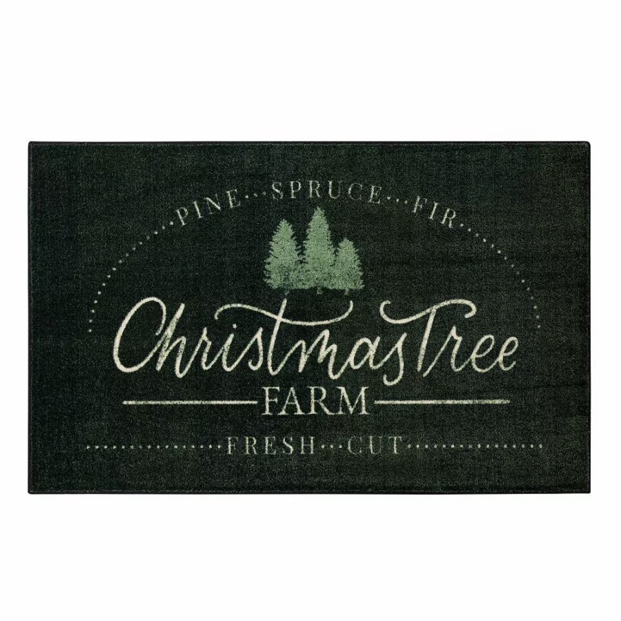 Mohawk Home * | Mohawk Home Mohawk Home Christmas Tree Farm Rug