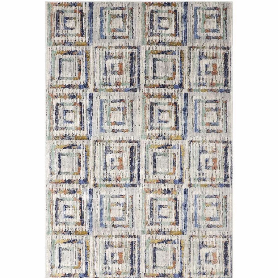 Mohawk Home * | Mohawk Home Mohawk Home Empire Weathered Squares By Scott Living Rug