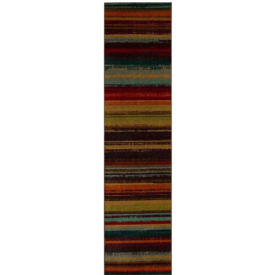 Mohawk Home * | Mohawk Home Mohawk Home Boho Stripe Rug