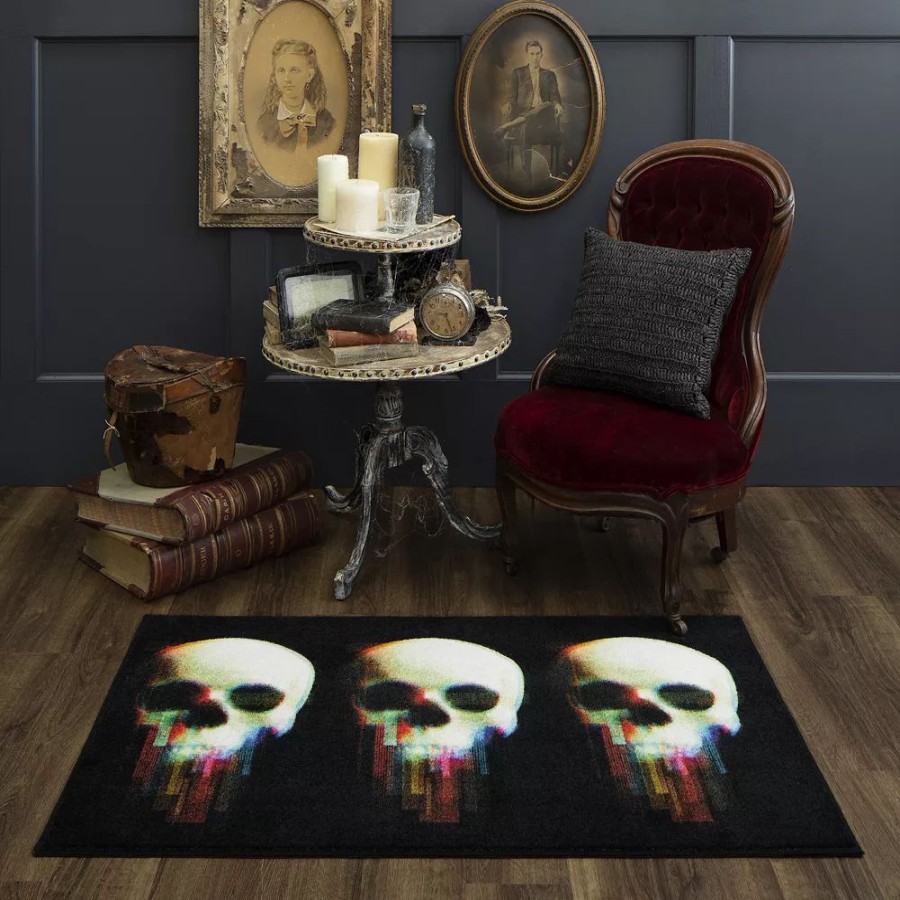 Mohawk Home * | Mohawk Home Mohawk Home Prismatic Digital Skulls Rug