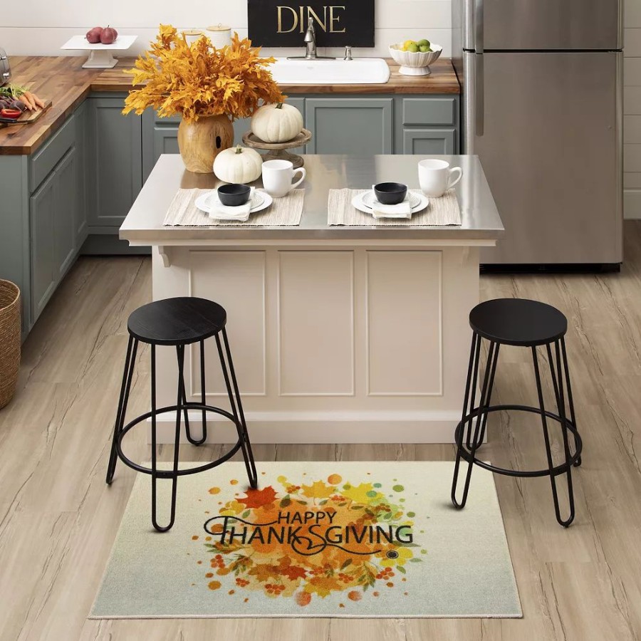 Mohawk Home * | Mohawk Home Mohawk Home Prismatic Thanksgiving Leaves Rug