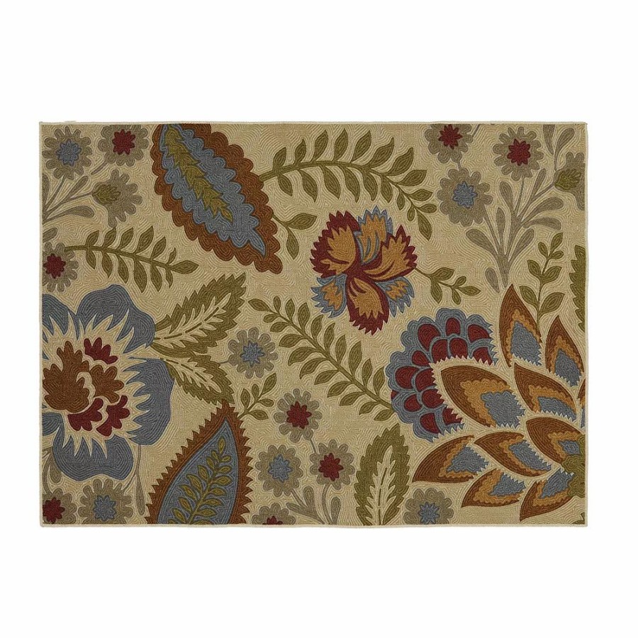 Mohawk Home * | Mohawk Home Mohawk Home Crewel Floral Rug