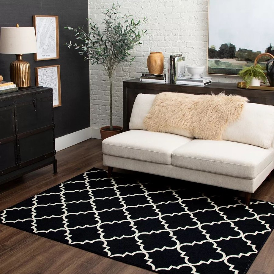 Mohawk Home * | Mohawk Home Mohawk Home Fancy Trellis Geometric Rug