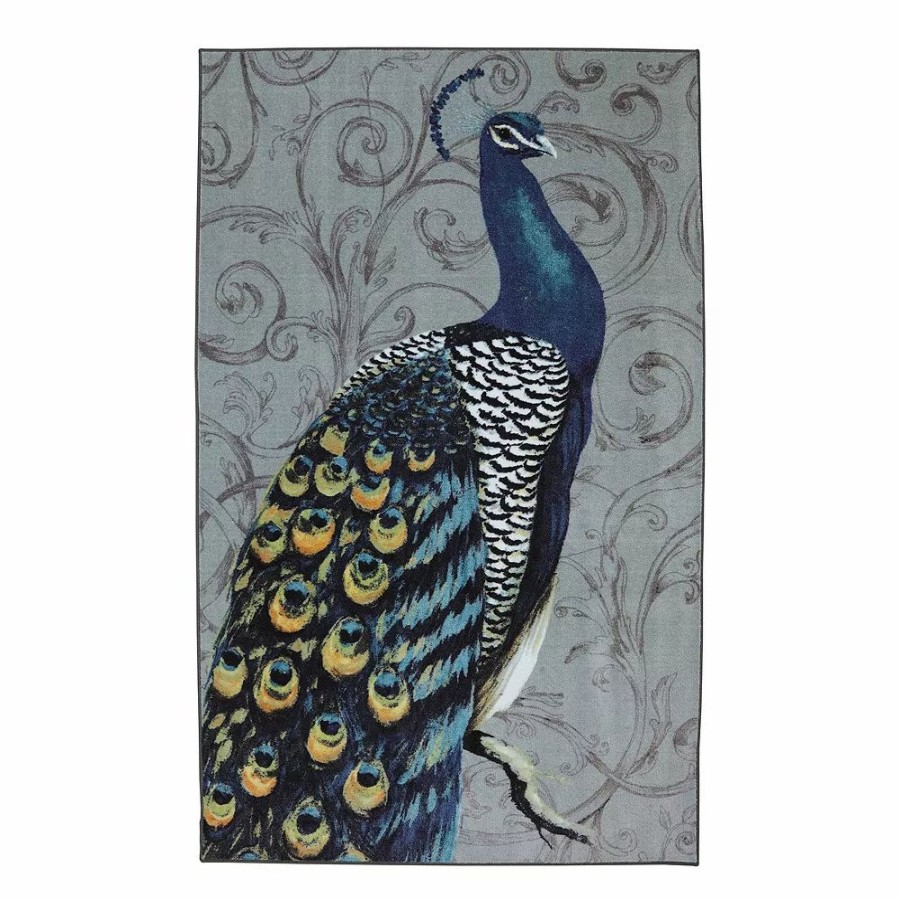 Mohawk Home * | Mohawk Home Mohawk Home Peacock Feather Rug