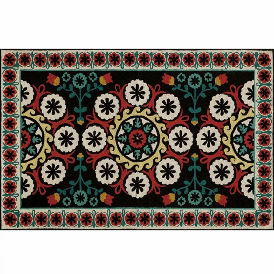 Momeni * | Momeni Suzani Rug 8 X 10 Black