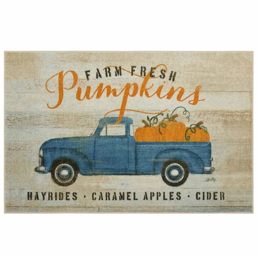 Mohawk Home * | Mohawk Home Mohawk Home Prismatic Farm Fresh Pumpkins Rug