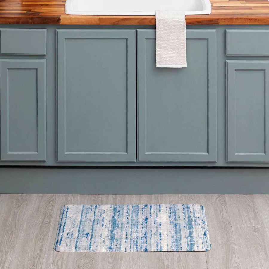 Mohawk Home * | Mohawk Home Mohawk Home Cerulean Comfort Kitchen Mat