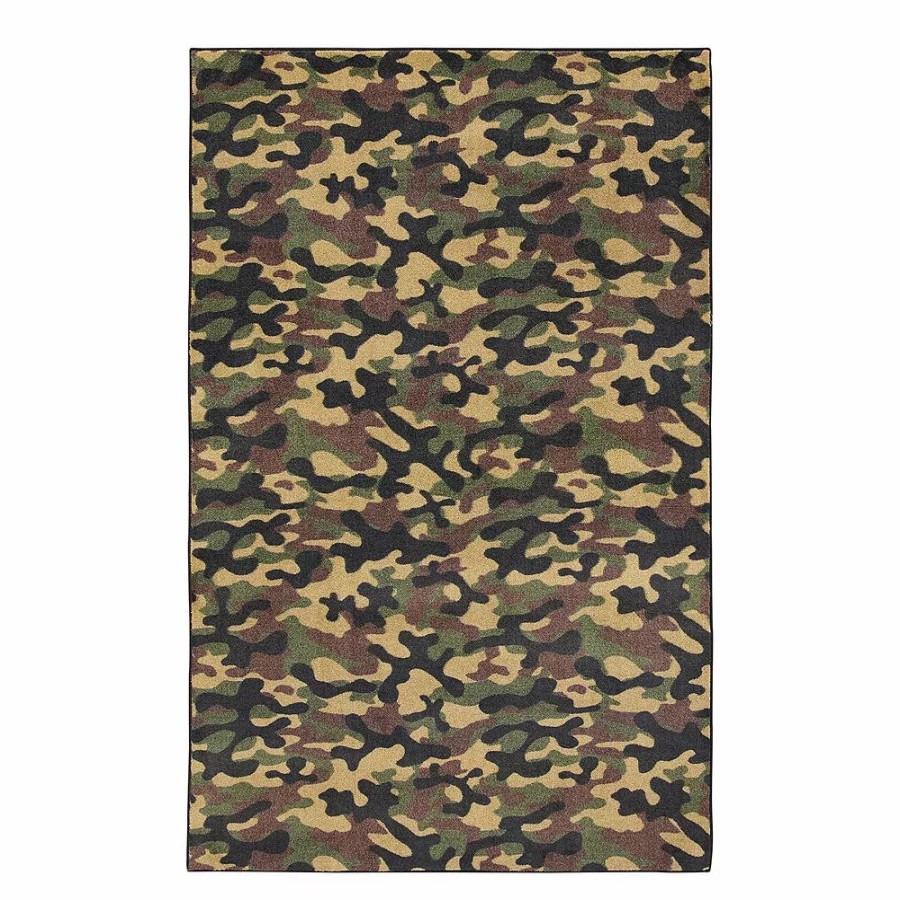 Mohawk Home * | Mohawk Home Mohawk Home Kids Prismatic Camouflage Everstrand Rug