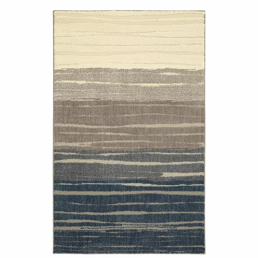 Mohawk Home * | Mohawk Home Mohawk Home Nomad Pagosa Everstrand Striped Rug Blue