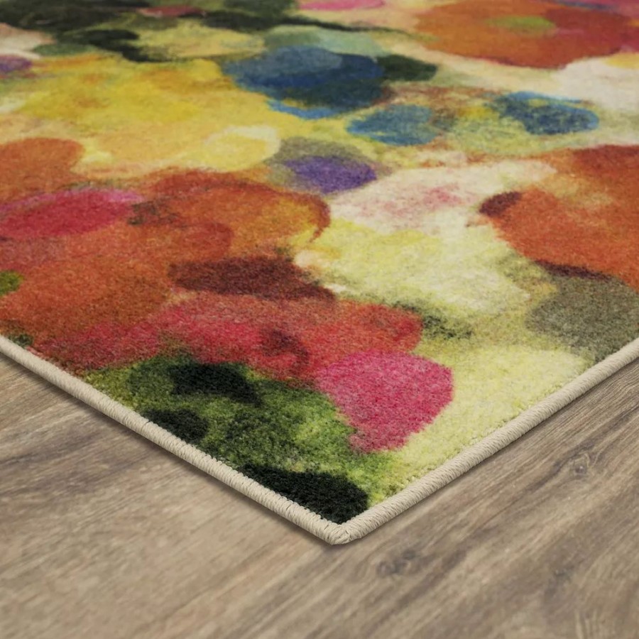 Mohawk Home * | Mohawk Home Mohawk Home Prismatic Everstrand Blurred Blossoms Rug