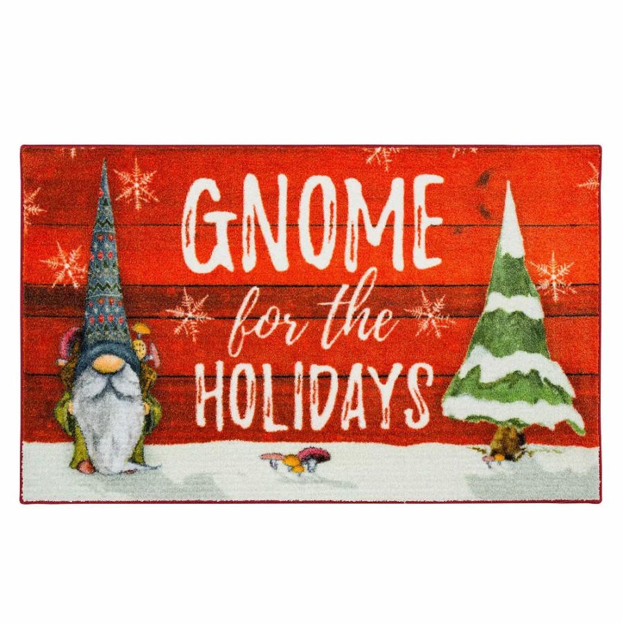 Mohawk Home * | Mohawk Home Mohawk Home Gnome Holidays Rug