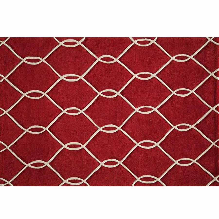 Momeni * | Momeni Bliss Link Rug 8 X 10 Red