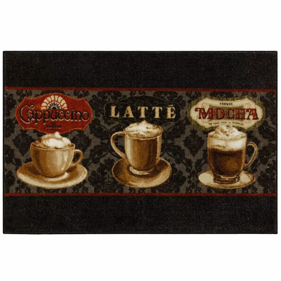 Mohawk Home * | Mohawk Home Mohawk Home Coffee Moment Kitchen Rug