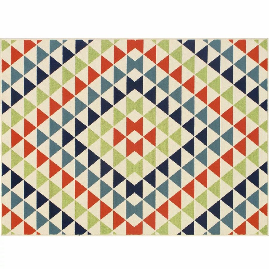 Momeni * | Momeni Baja Triangles Indoor Outdoor Rug Multi