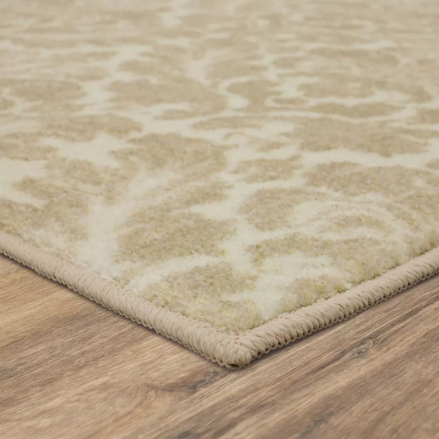 Mohawk Home * | Mohawk Home Mohawk Home Bonjour Damask Linen Area Rug