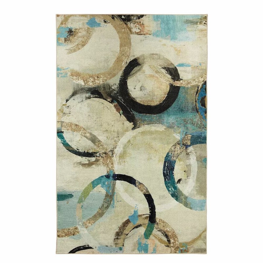 Mohawk Home * | Mohawk Home Mohawk Home Prismatic Canvas Rings Rug